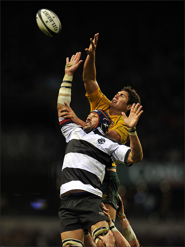 Victor Matfield and Rob Simmons